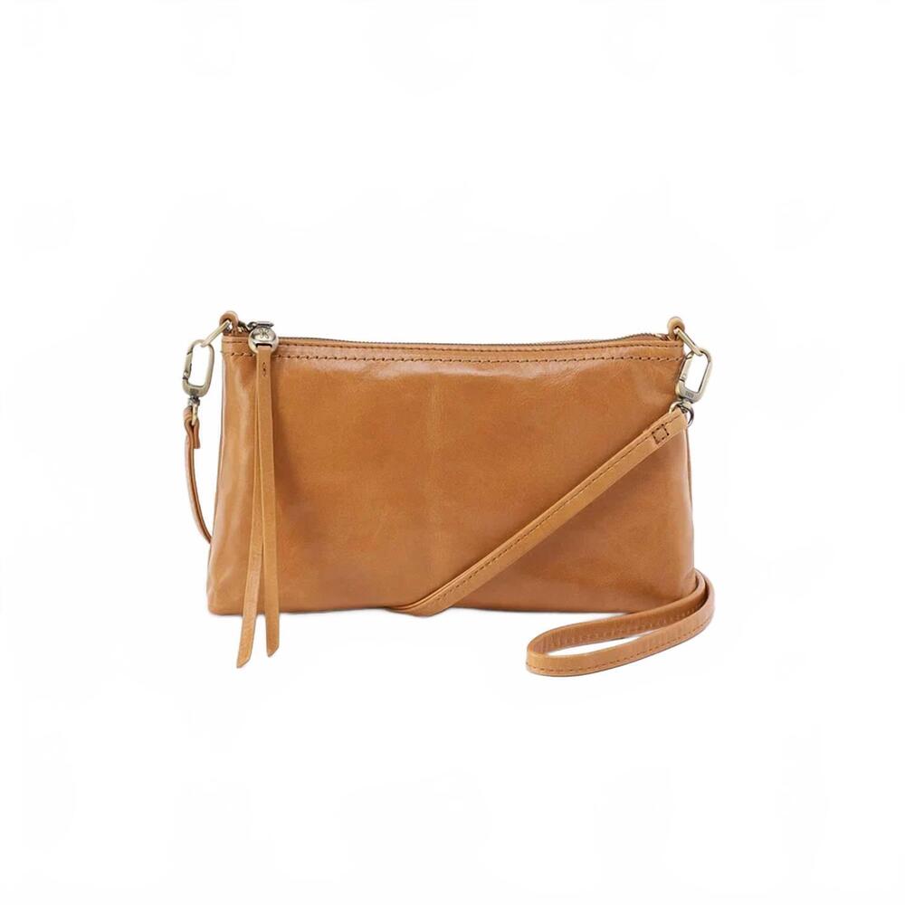 NEW HOBO women's darcy crossbody bag in natural